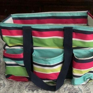 Thirty-One Zip-Top Organizing Utility Tote